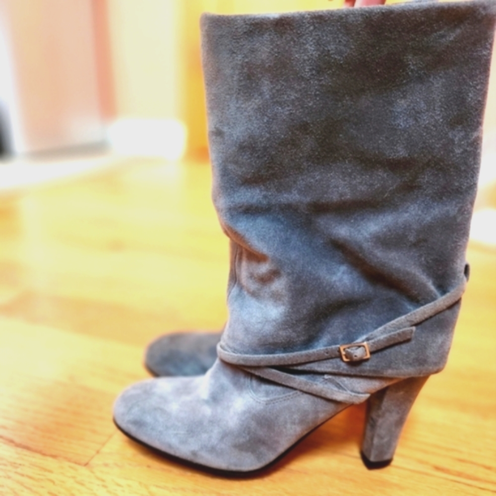 Gray Enzo Angiolini Booties 8